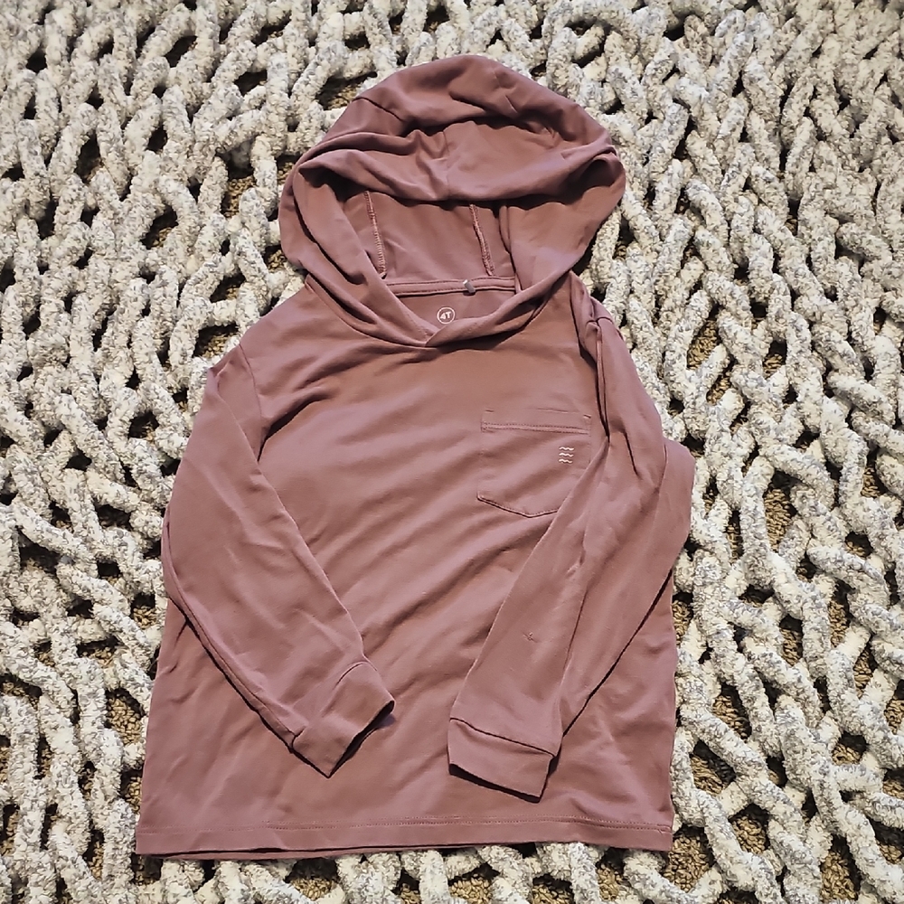 Free Fly Apparel Mauve-Purple Kids' Hooded Pullover
